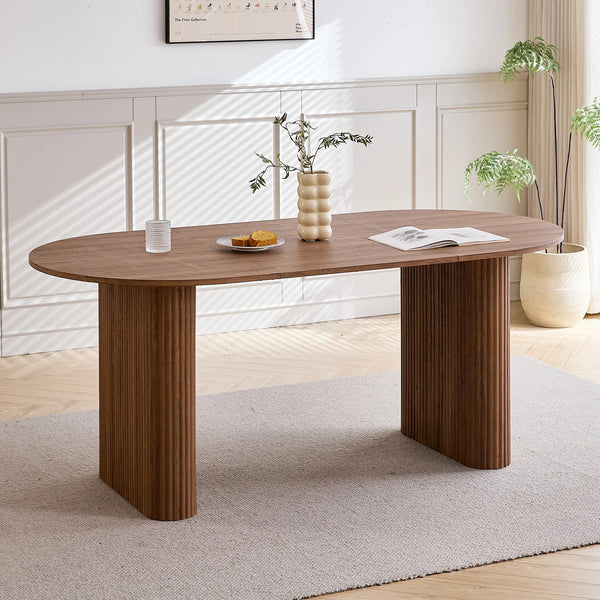 Table Tavola — Bois massif ovale