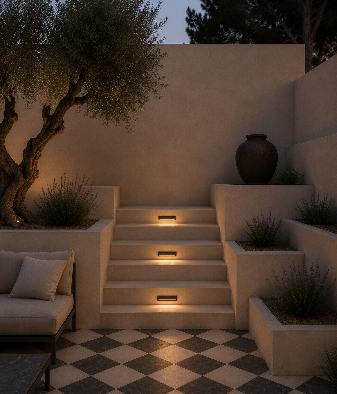 Balise Step — Spot escalier