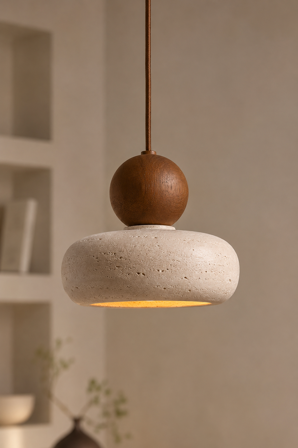 Suspension Cavea — Travertin