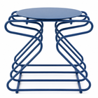 Table Industria — Métal bleu