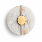 Applique Goldea — Marbre & laiton