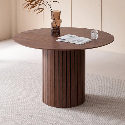 Table Tondo — Bois massif ronde