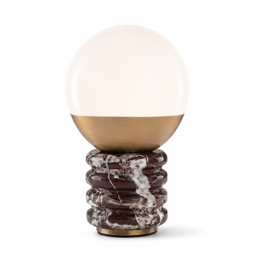 Lampe Siena — Marbre & Verre