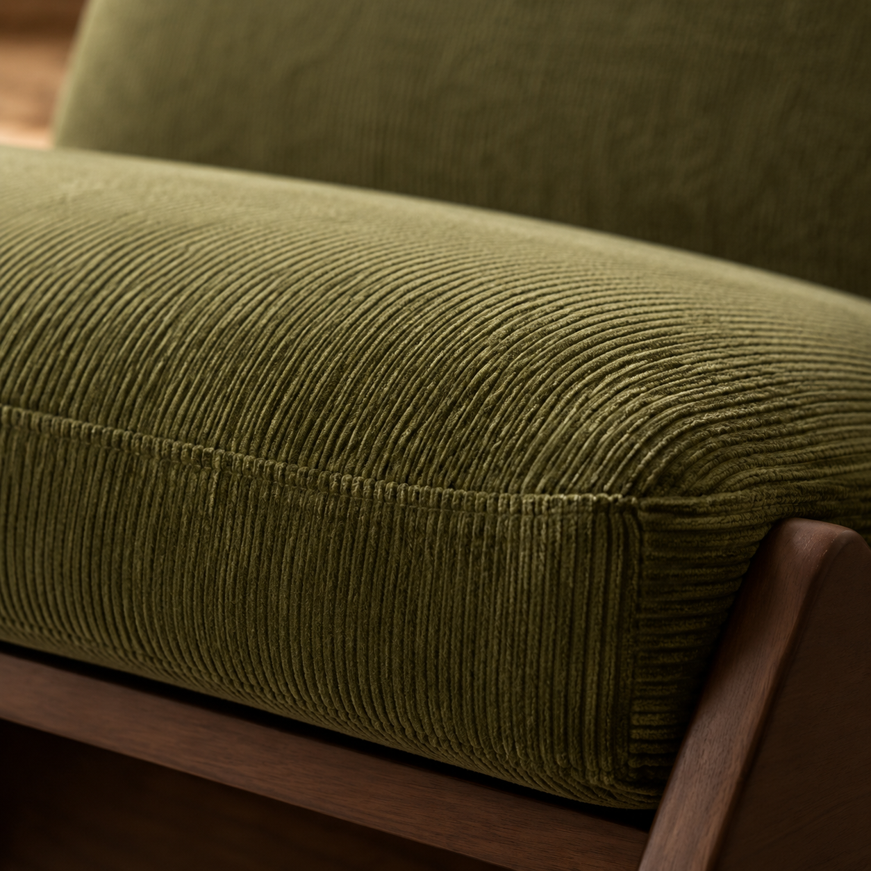 Fauteuil Volta — Velours côtelé