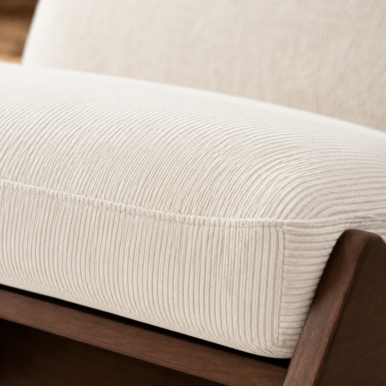 Fauteuil Volta — Velours côtelé