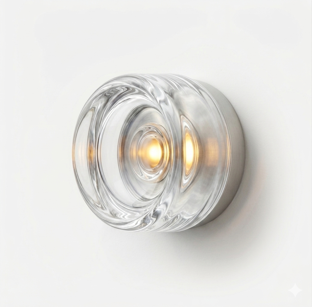Applique Ambra — Verre ambré
