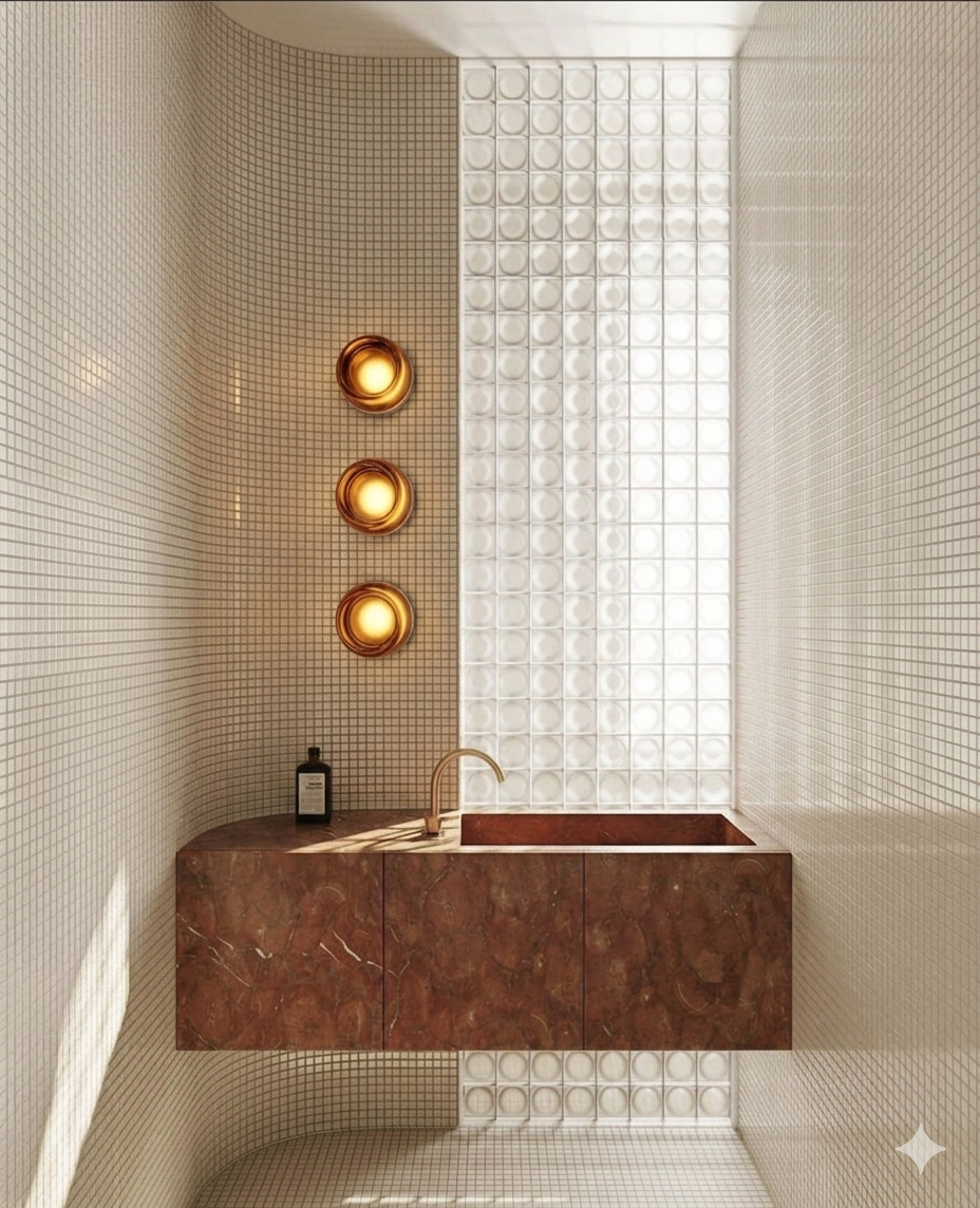 Applique Ambra — Verre ambré